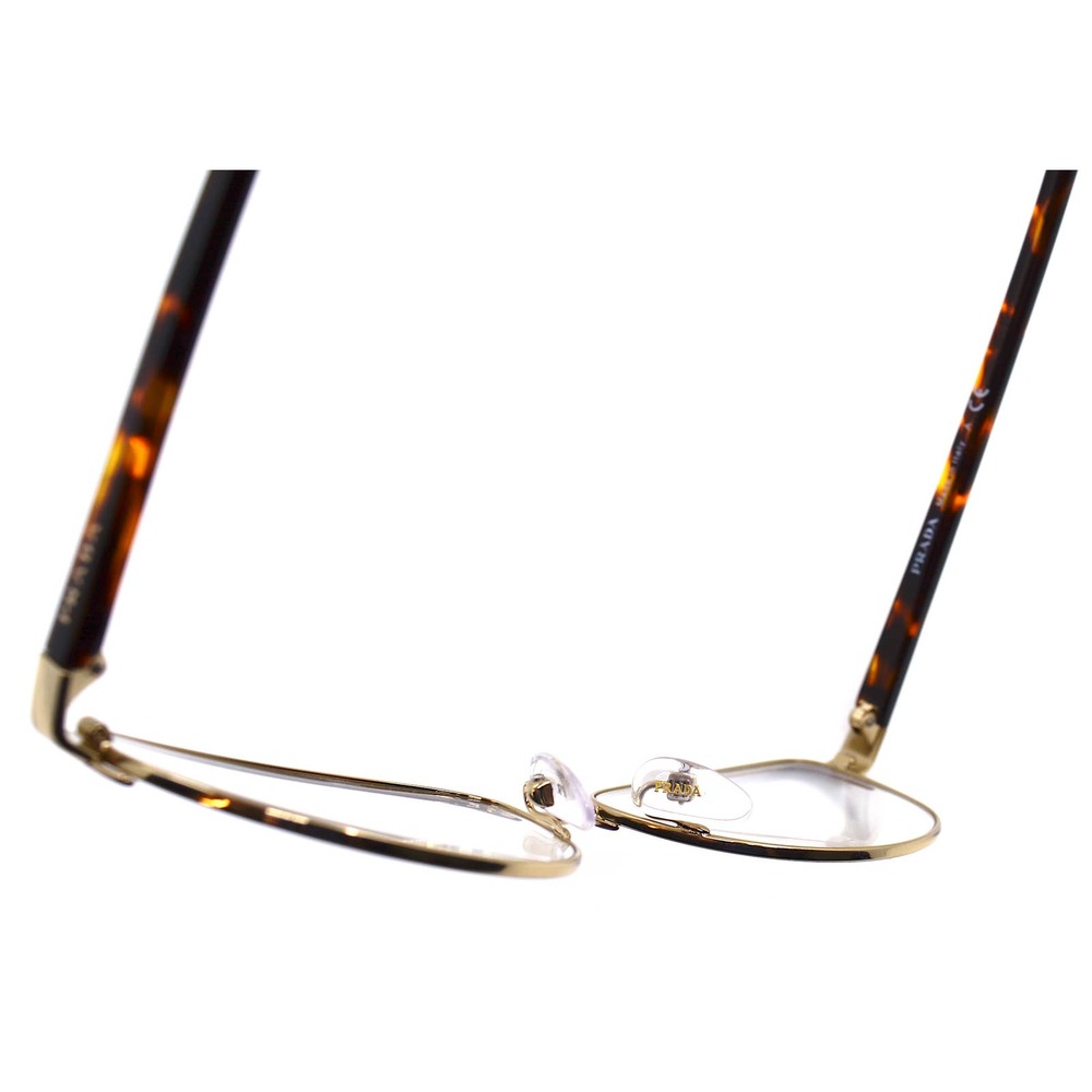 NEW PRADA PR 63XV 09B1O1 BORDEAUX/PALE GOLD AUTHENTIC EYEGLASSES FRAME - Picture 13 of 15